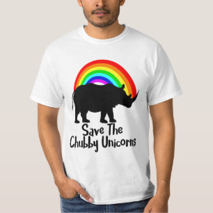 T-shirt Salvar o unicórnio carnudo