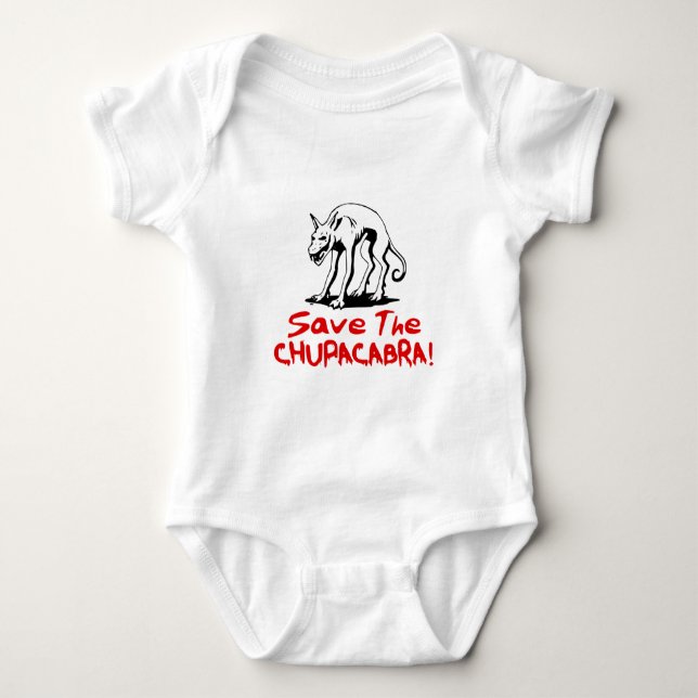 T-shirt Salvar os Chupacabras! (Frente)
