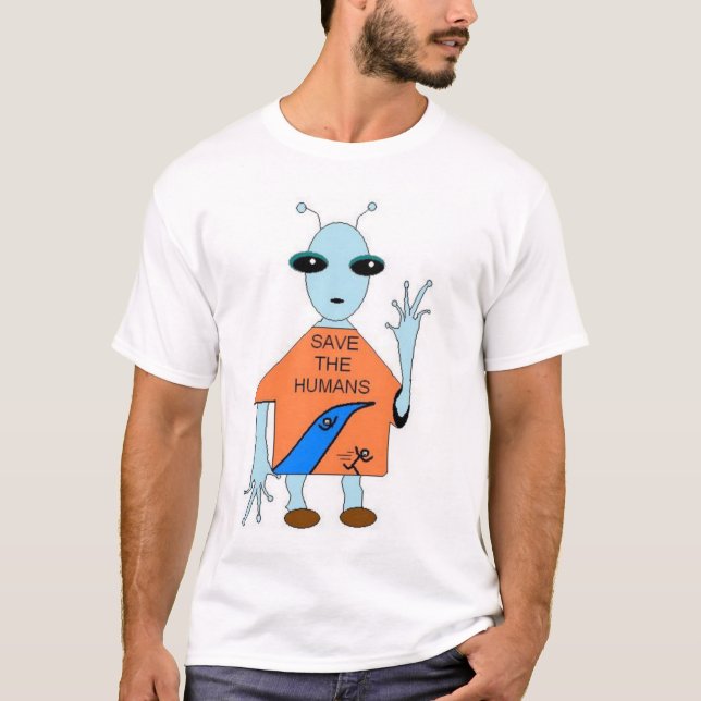 T-shirt Salvar os seres humanos (Frente)