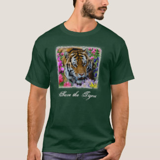 T-shirt Salvar os tigres