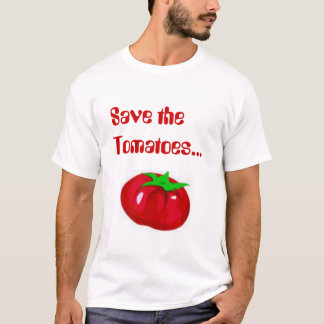 T-shirt Salvar os tomates