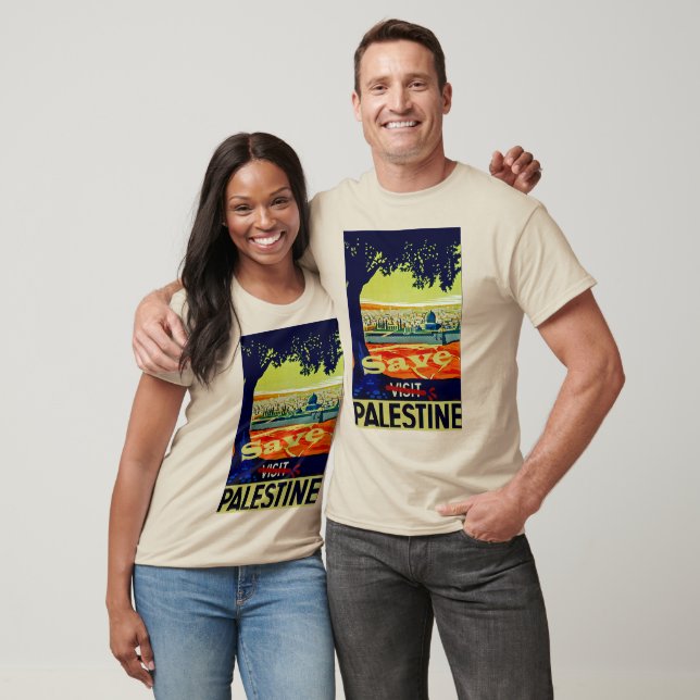 T-shirt Salvar Palestina (Unissex)