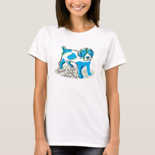 T-shirt salvar uma adoção