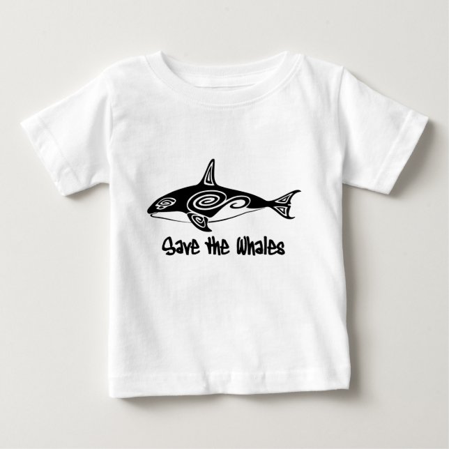T-shirt Salve as Baleias (Frente)