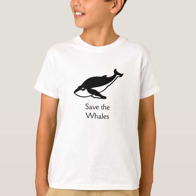 T-shirt Salve as Baleias (Frente)