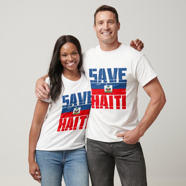 T-SHIRT SALVE HAITI (Unissex)