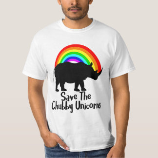 T-shirt Salve O Chubby Unicorn