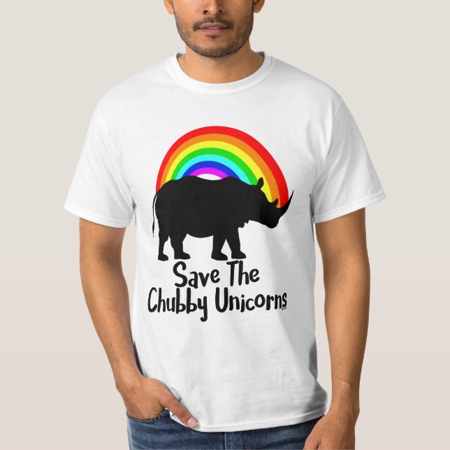 T-shirt Salve O Chubby Unicorn (Frente)