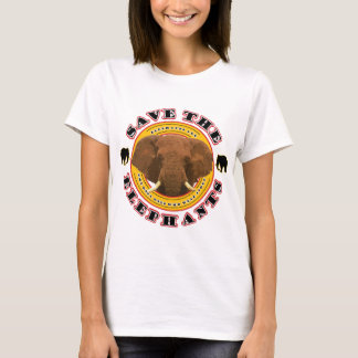 T-shirt Salve o Elefante