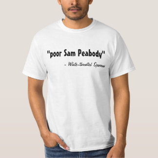 T-shirt Sam pobre Peabody