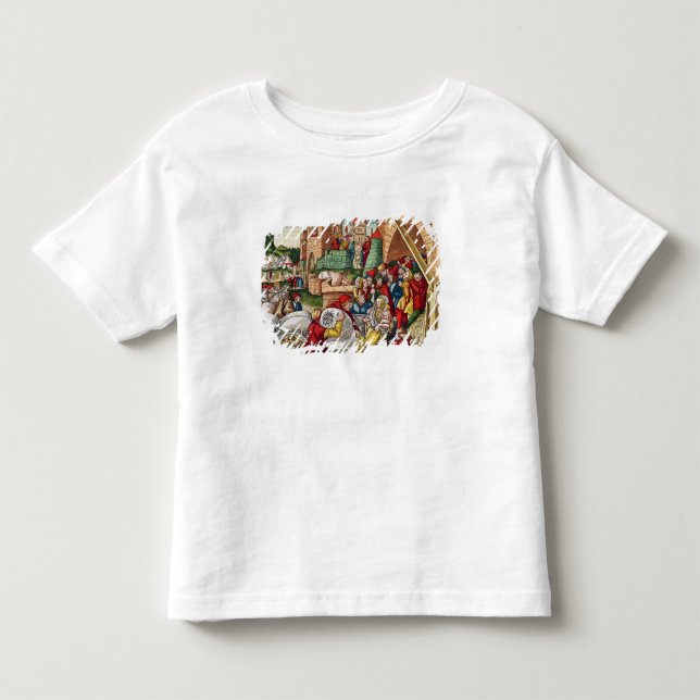 T-shirt Samaria sob o cerco (Frente)