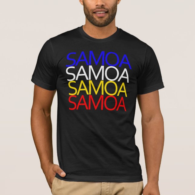 T-shirt Samoa tee (Frente)