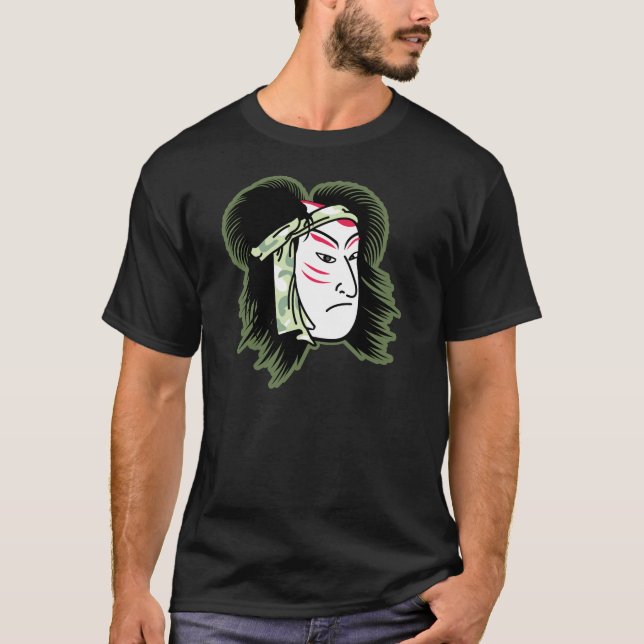 T-shirt samurai (Frente)