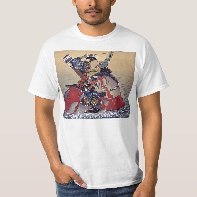 T-shirt Samurai com arco (Frente)