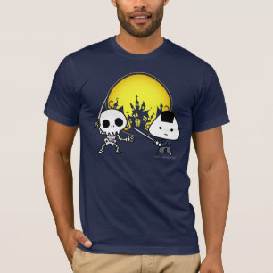 T-shirt - samurai de RiceBall CONTRA o esqueleto