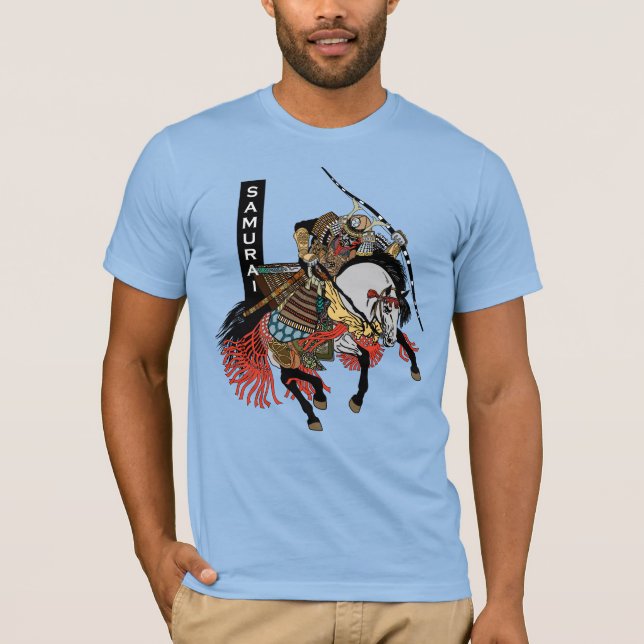 T-Shirt samurai japonês (Frente)