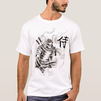 T-shirt Samurai japonês