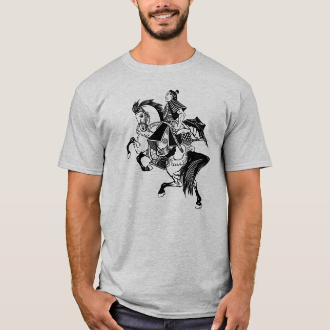 T-Shirt samurai japonês (Frente)