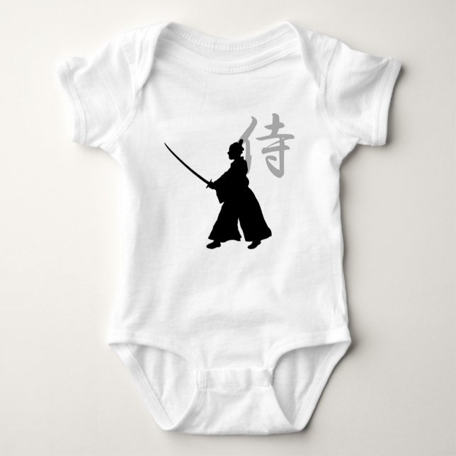 T-shirt Samurai obtido? Crianças T (Frente)