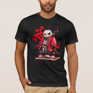 T-Shirt Samurai panda.