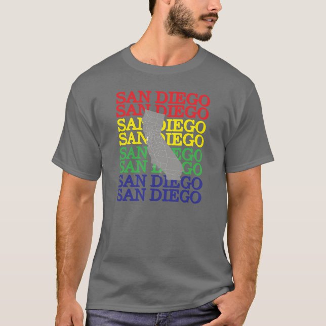 T-shirt San Diego (Frente)