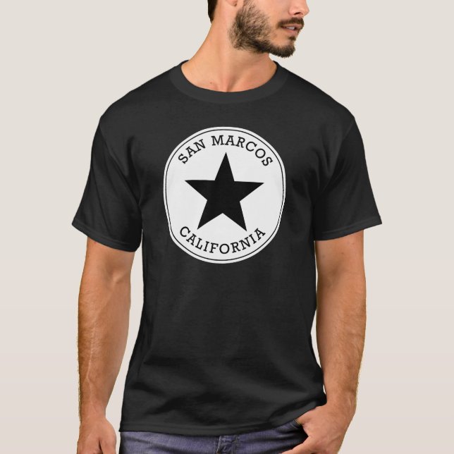 T-shirt San Marcos California T Shirt (Frente)