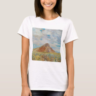 T-shirt Sand Springs Butte por Childe Hassam, Arte Antigo