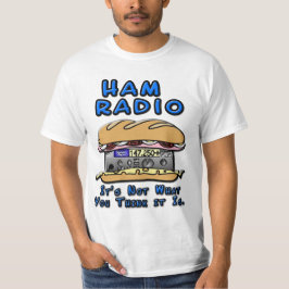 T-shirt Sanduíche do radioamador
