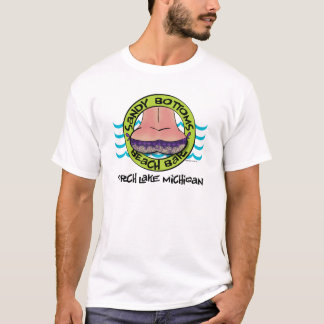 T-shirt Sandy assenta o bar da praia