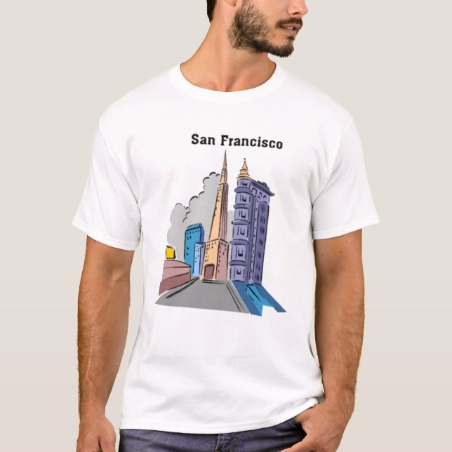 T-shirt SanFrancisco_City (Frente)