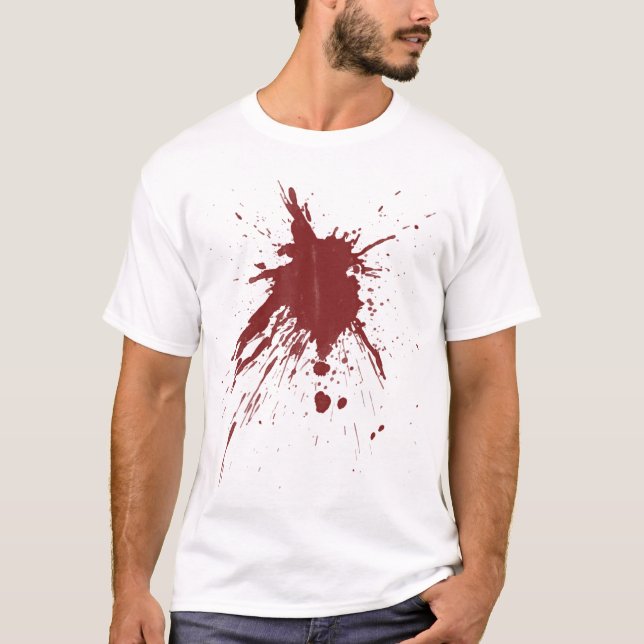 T-shirt sangrento (Frente)