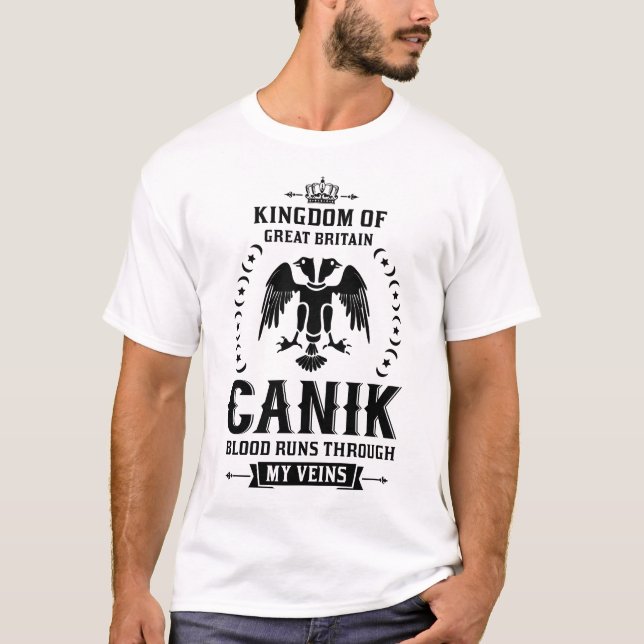 T-SHIRT SANGUE DE CANIK (Frente)