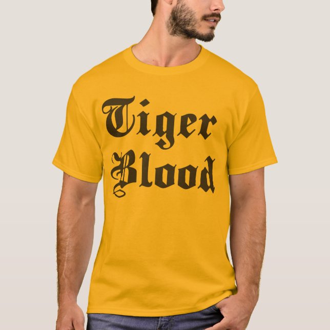 T-shirt Sangue do tigre (Frente)
