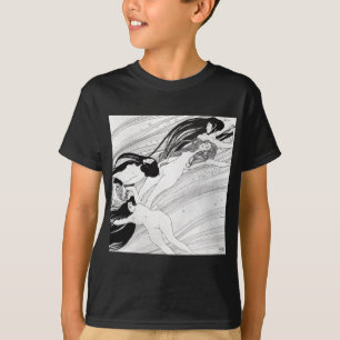 T-shirt Sangue dos peixes do ~ de Gustavo Klimt