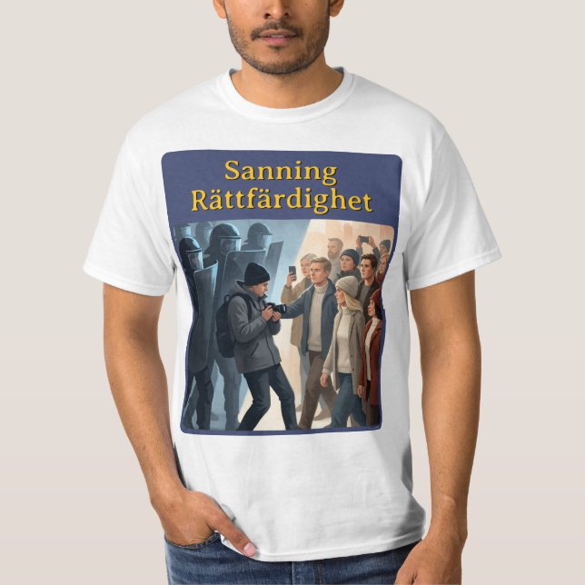 T-shirt — Sanning & rättfärdighet (Frente)