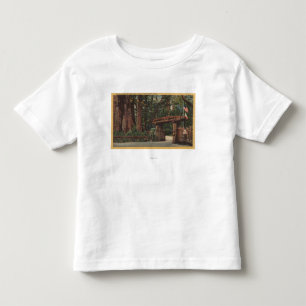 T-shirt Santa Cruz County, entrada de CA ao parque grande