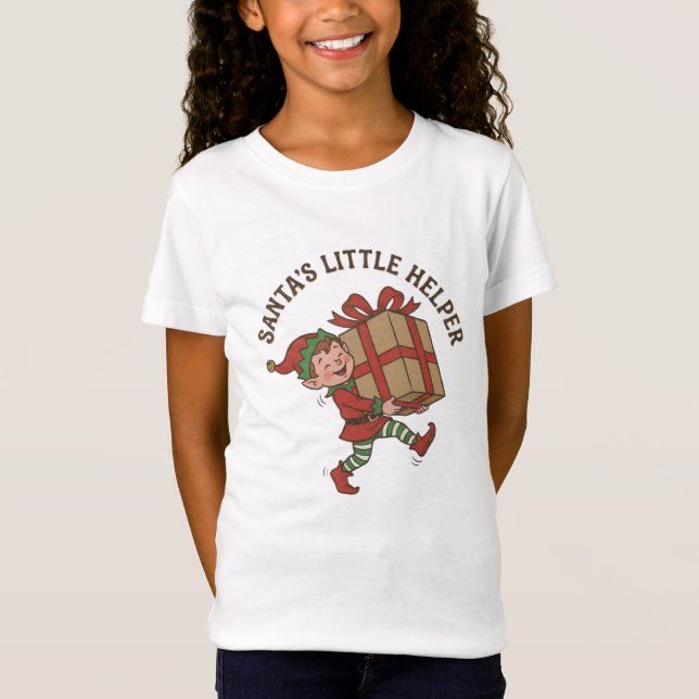 T-Shirt Santa’s Little Helper (Frente)