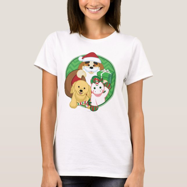 T-shirt Santakinz e amigos (Frente)