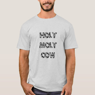 T-shirt santamente da vaca de Moly