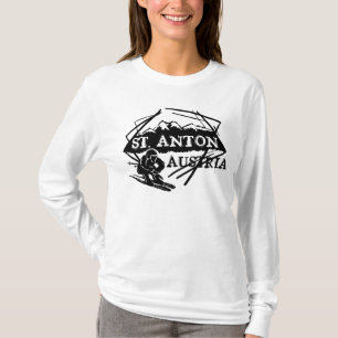 T-shirt Santo Anton Áustria damas de esqui