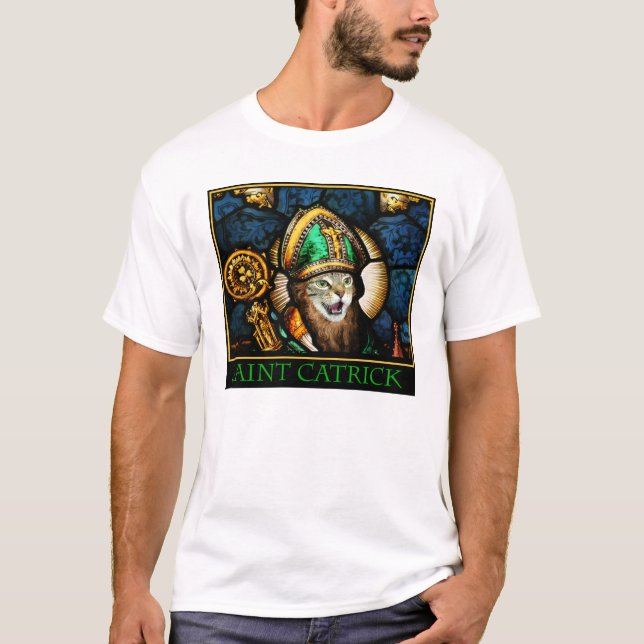 T-shirt Santo CATrick (Frente)