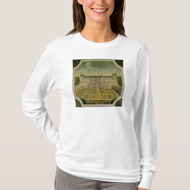 T-shirt Santo-Germano-en-Laye do castelo (Frente)