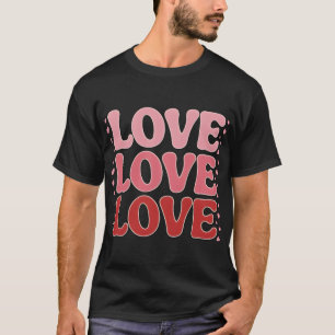 T-shirt Santo-Valentin - romance Design amour