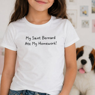 T-shirt São Bernardo engraçado