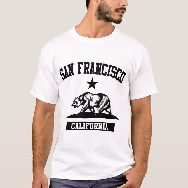 T-shirt São Francisco Califórnia (Frente)