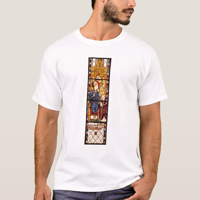 T-shirt São Nicolau com um doador (Frente)