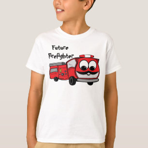 T-shirt Sapador-bombeiro futuro - viatura de incêndio