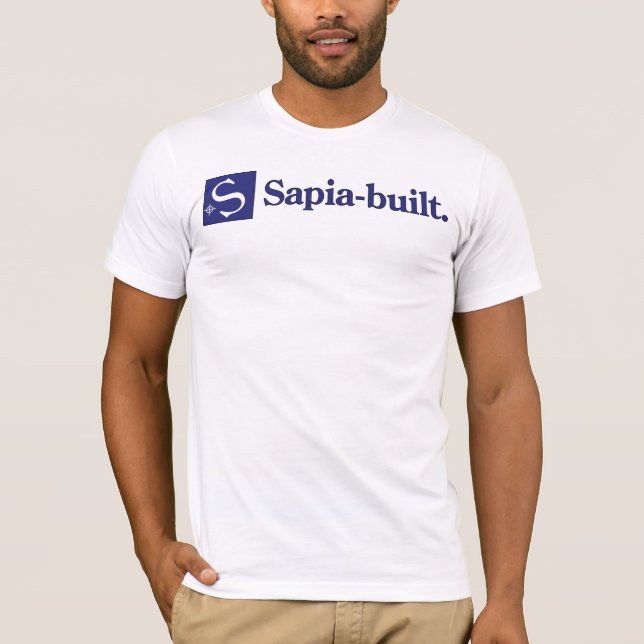 t-shirt Sapia-construído (Frente)