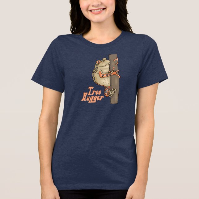 T-shirt Sapo Abraçador de Árvore (Frente)