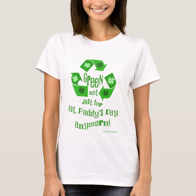 T-shirt Sapo ambiental do Dia da Terra (Frente)